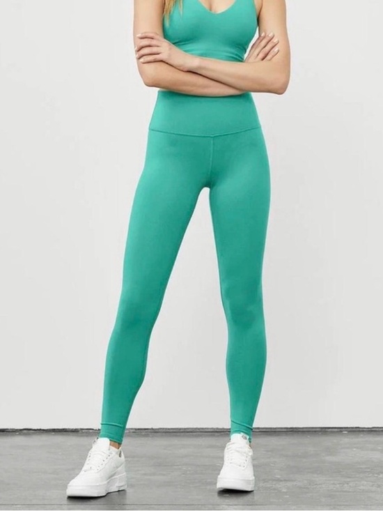 ALO Yoga Pants - ALO Yoga teal Leggings